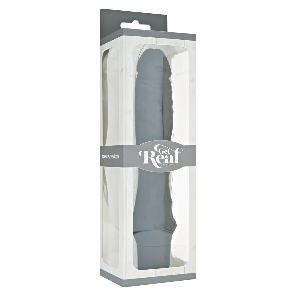 ToyJoy Get Real Classic Silicone Vibrator Black